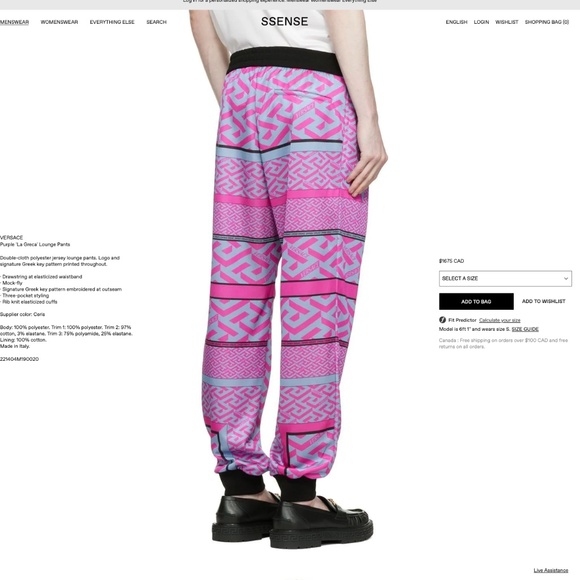 FULL LOOK - SHOP THE LOOK VERSACE FULL LOOK La Greca V Jacket and Pants - Picture 11 of 14